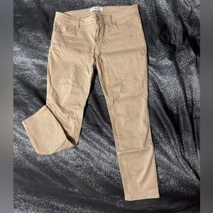Express Beige Skinny Jeans